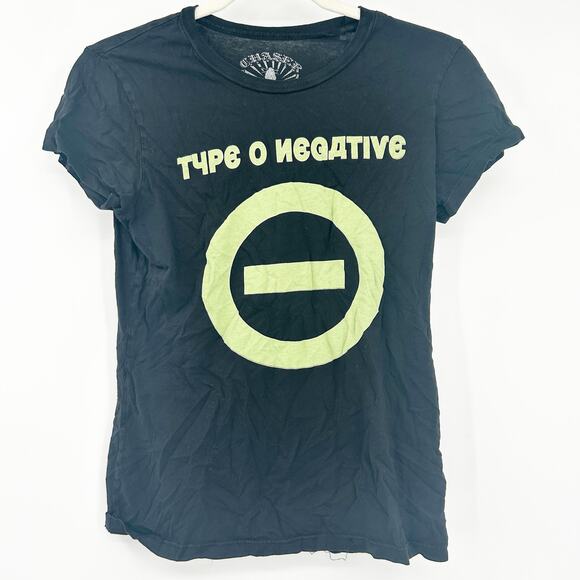 Chaser Womens Gothic 2007 Dead‎ Again World Tour Type O Negative Band T-Shirt L - Picture 1 of 5